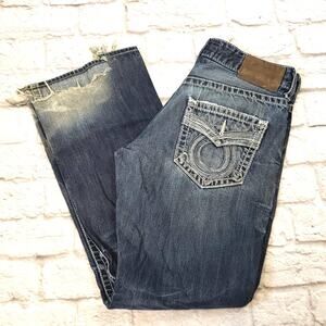 Big Star Men's Voyager Straight Jeans Size 32R - Worn Condition